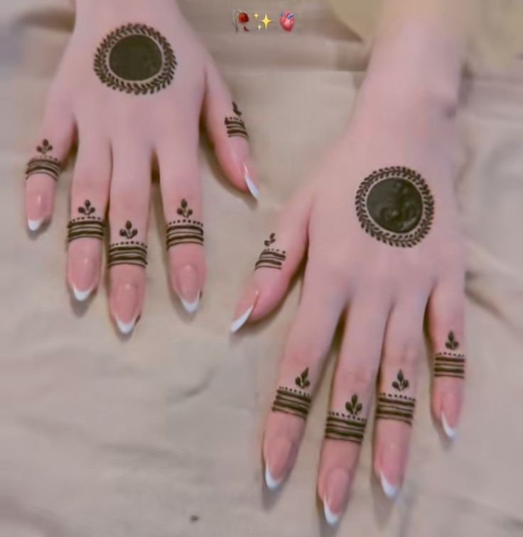 AMAZING TICKY MEHNDI DESIGN