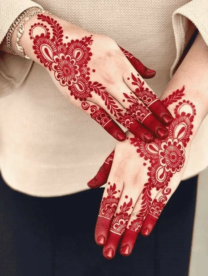 new indian mehndi design