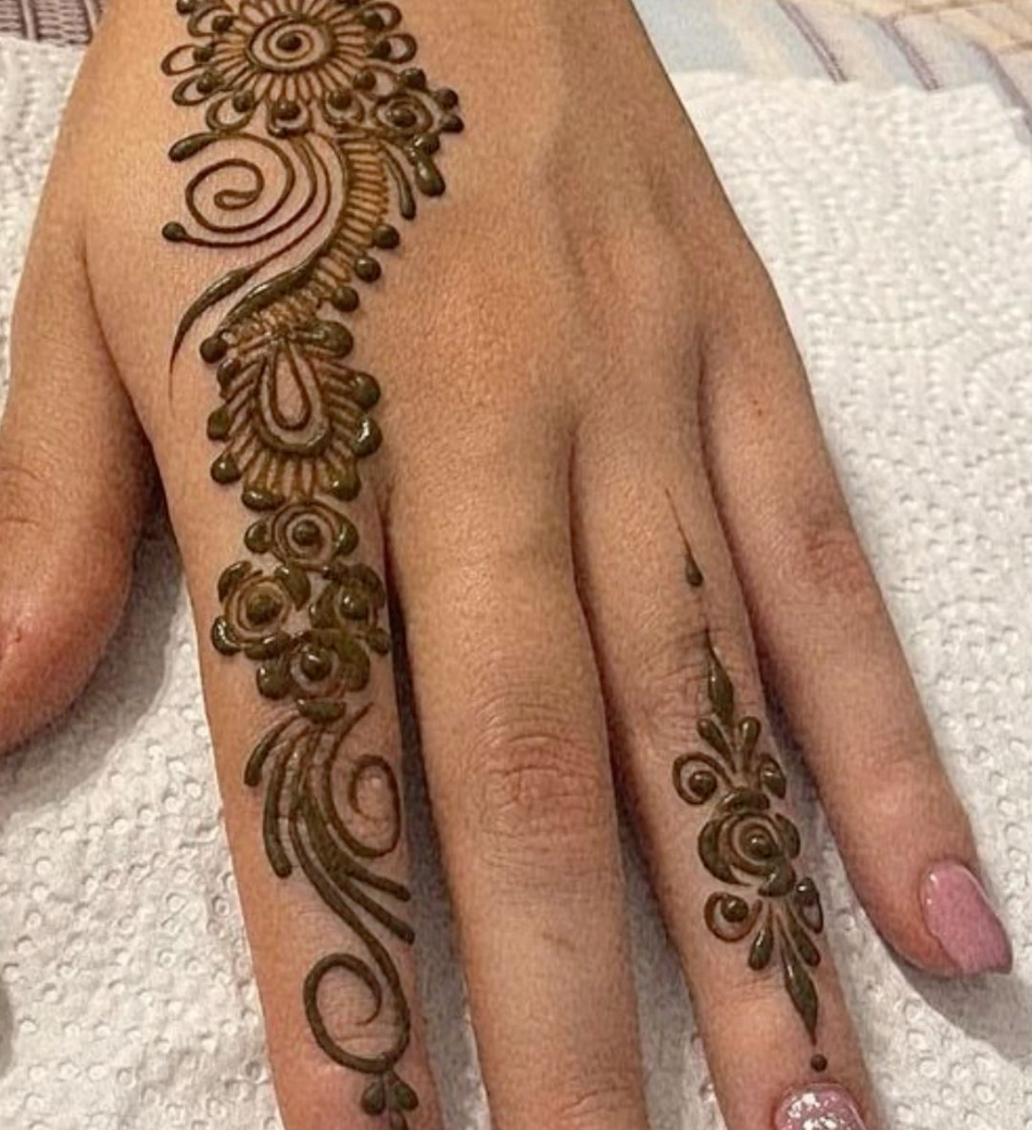 henna design cute