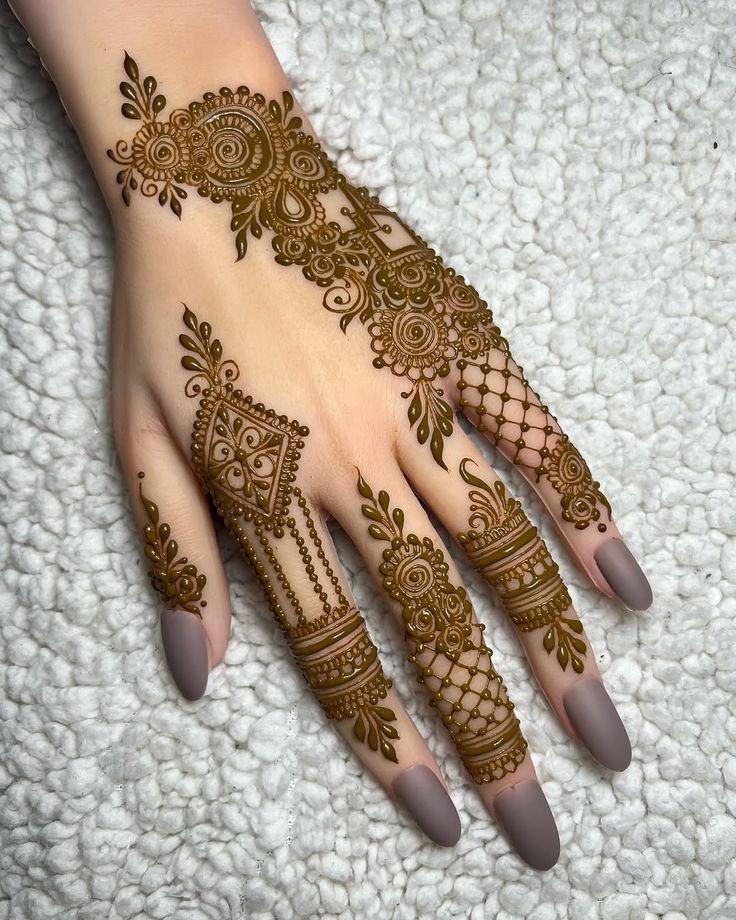 Best Bangle Mehndi Design for Weddings