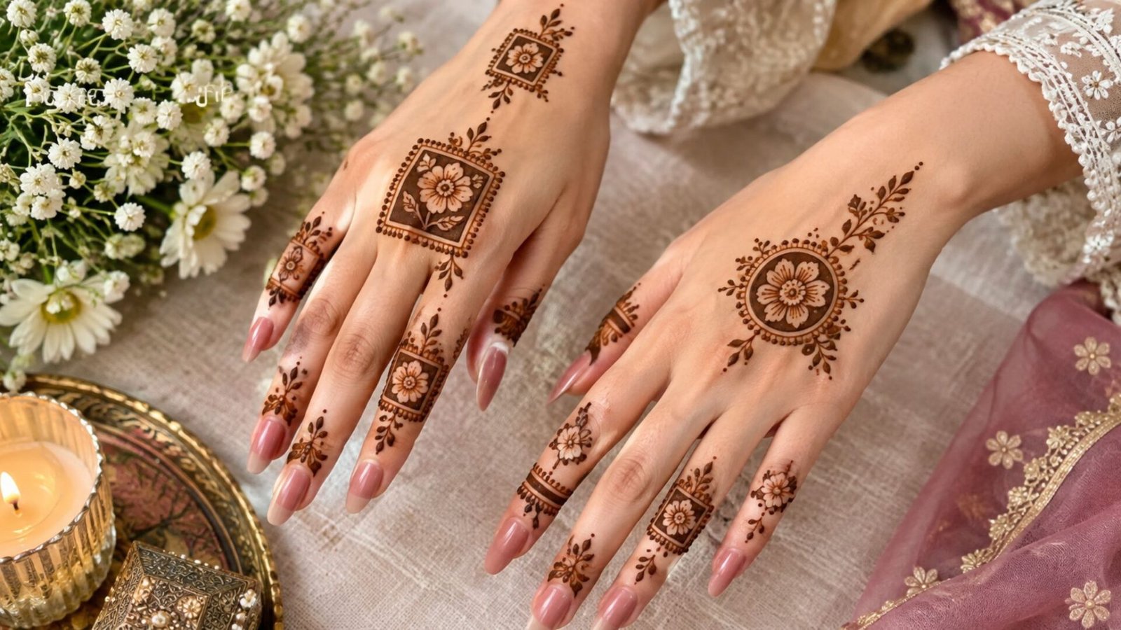 Patch Mehndi Design