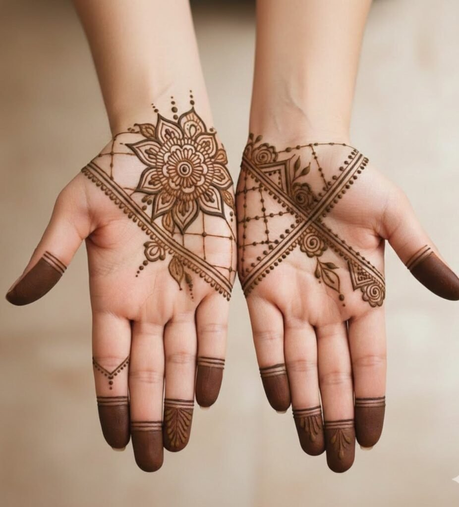Elegant Mandala & Chakra Styles both hands