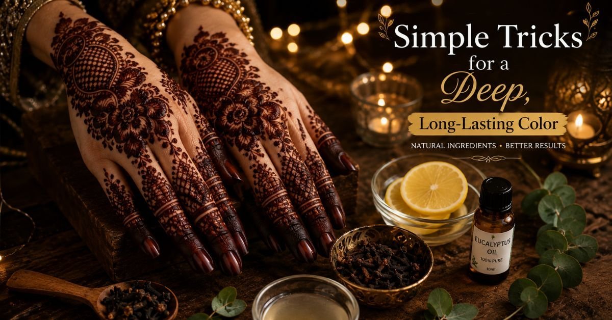How to Get a Dark Mehndi Stain Overnight Naturally The Complete Guide