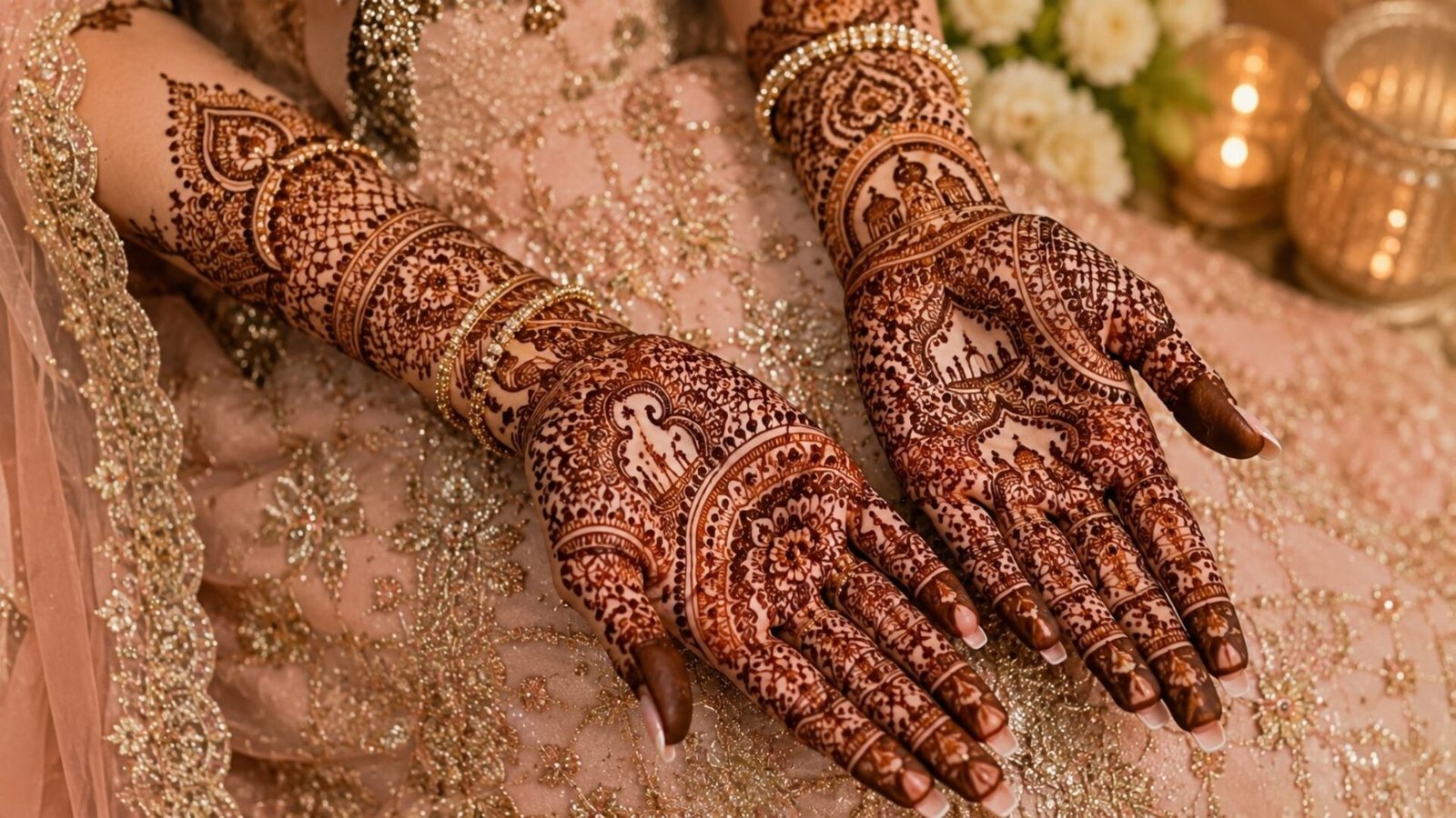 Heavy Full Arm Mehndi