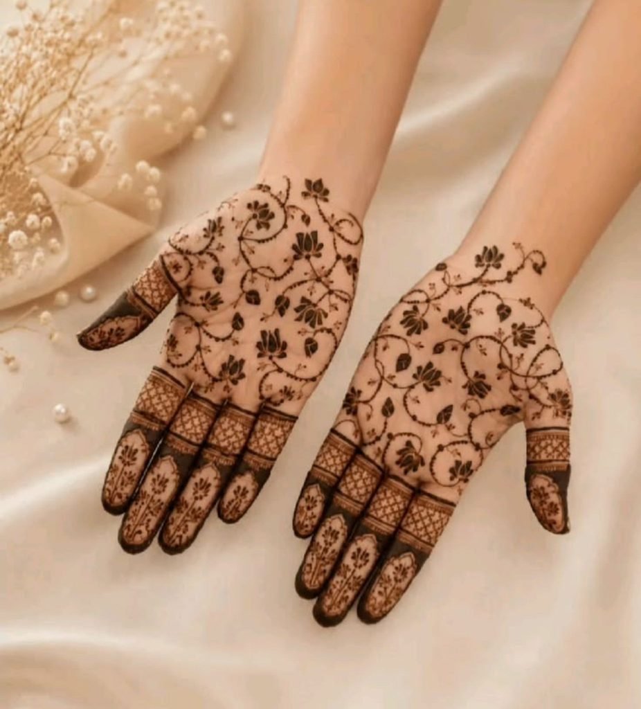 Arabic vs Indian mehndi designs