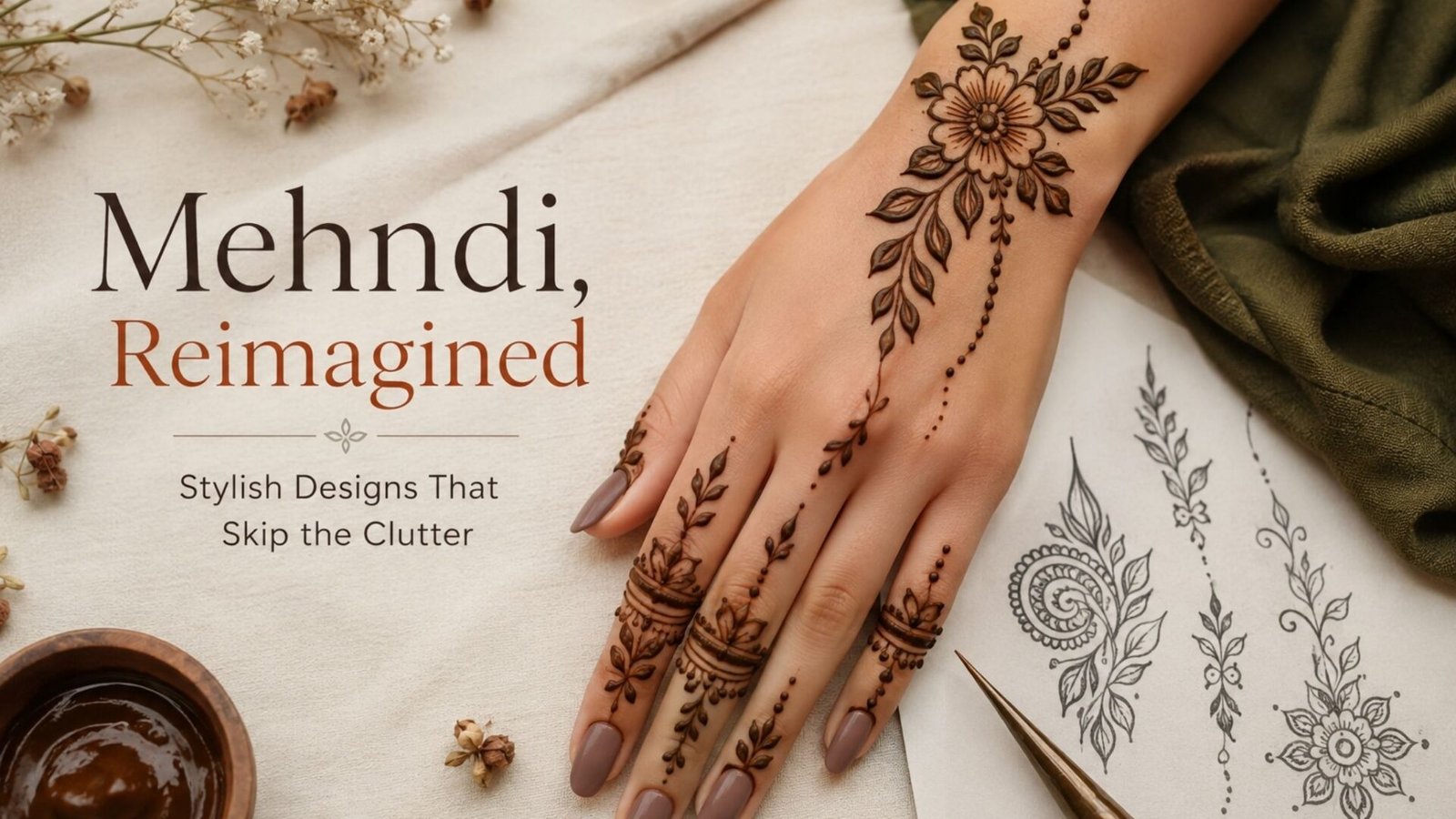 stylish mehndi designs