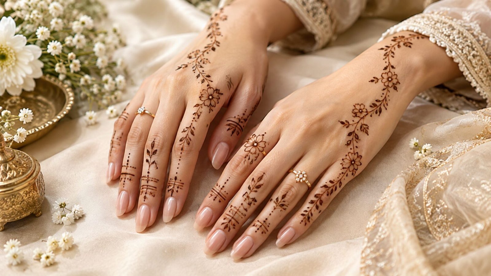 Delicate Henna Patterns